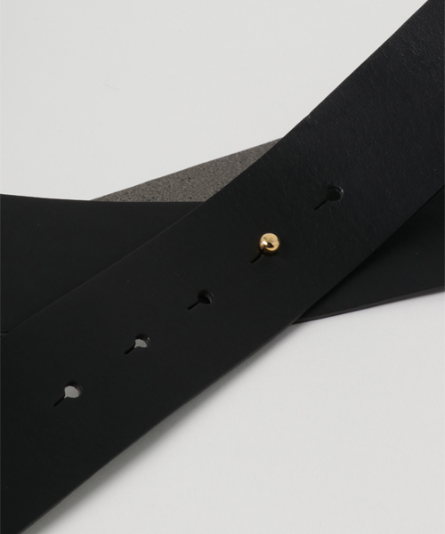 Banner Barrett（バナーバレット）の「【AMBOISE】ギボシベルト（ベルト・レディース・ブラック/ブラウン・FREE）」の3枚目の写真