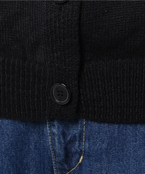 MERLOT（メルロー）の「ファースリーブカーディガン1258（カーディガン/ボレロ・レディース・ブラック/ベージュ/ブルーグレー/ワイン・FREE）」の10枚目の写真