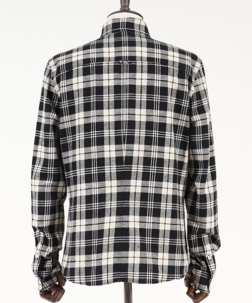 felkod(フィルコッド)の「ms3354-Vintage Like Button Down Check Shirts(シャツ/ブラウス・メンズ・ブラック/レッド/ブルー・L/M/S)」の16枚目の写真