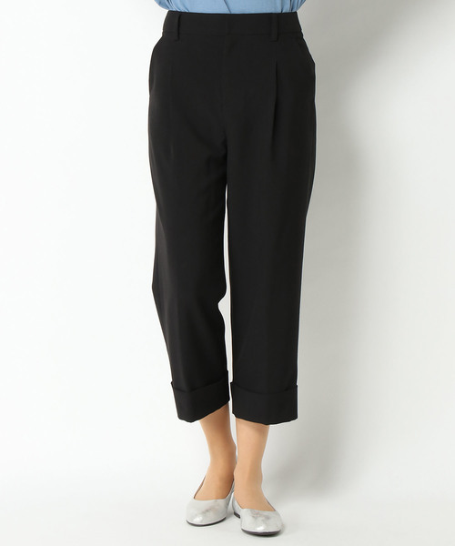 LBC(エルビーシー)の「裾ダブルタックパンツ(その他パンツ・レディース・ブラック/ブルー・MEDIUM/LARGE)」の5枚目の写真