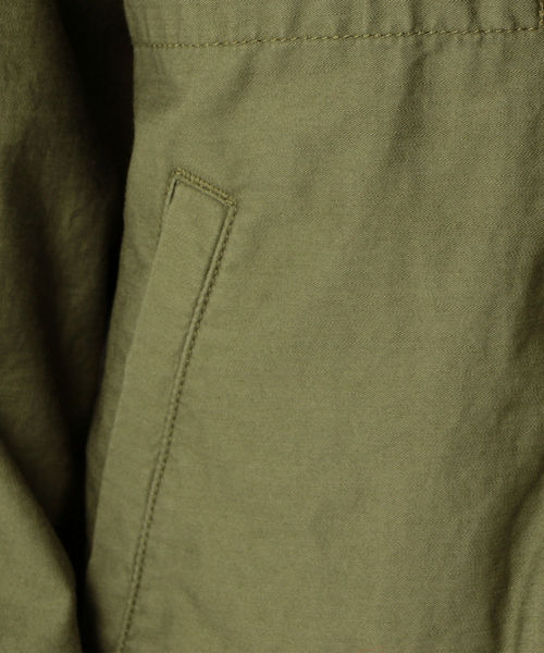 Khaju（カージュ）の「Khaju:ミリタリーシャツジャケット（ミリタリージャケット・レディース・キャメル/オリーブ・ONE SIZE）」の10枚目の写真