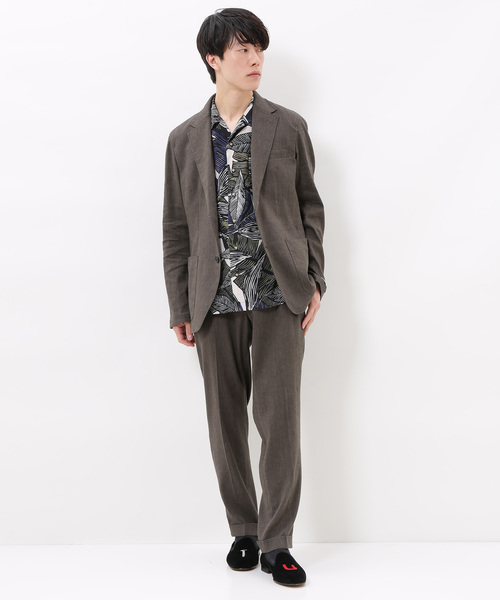 ADAM ET ROPE'（アダムエロペ）の「VALDEMAROフレンチリネンジャケット