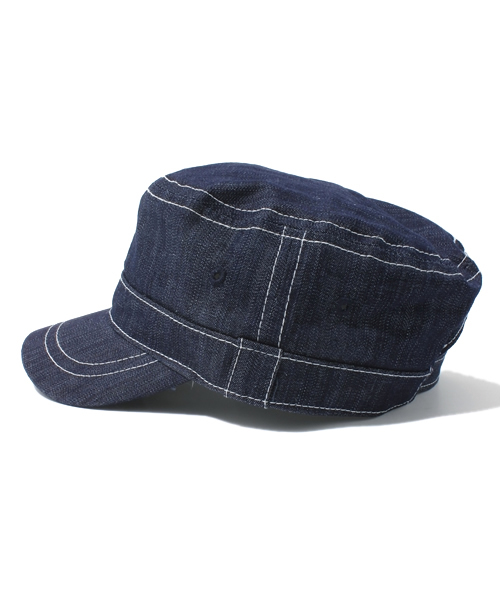 NANO universe（ナノユニバース）の「Lee（リー） / デニムワークCAP（キャップ・キッズ・インディゴブルー/その他1・50/54）」の3枚目の写真