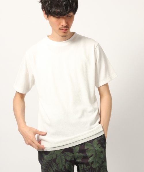 GLOBAL WORK（グローバルワーク）の「カットブークレレイヤードＴ/790287（Tシャツ/カットソー・メンズ・ホワイト/ライトブルー/ベージュ/ネイビー/オレンジ/グリーン系その他3/レッド系その他2・LARGE/MEDIUM/SMALL/X-LARGE）」の2枚目の写真