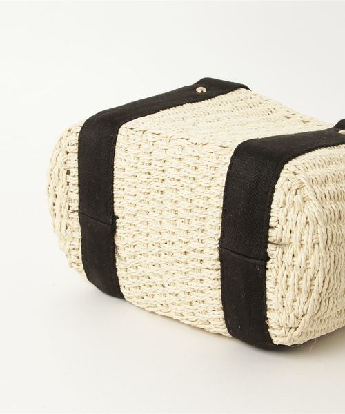 classicalelf(クラシカルエルフ)の「浴衣にも!2wayかごバッグミニトートショルダーかごバッグ(かごバッグ・レディース・ベージュ・FREE)」の2枚目の写真