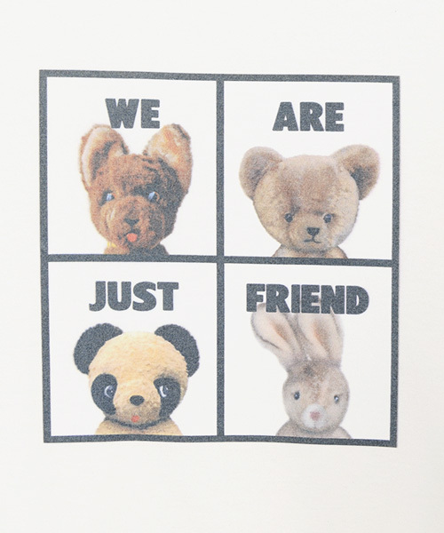 Candy Stripper(キャンディストリッパー)の「JUST FRIENDS TEE ワンピース(ワンピース・レディース・ホワイト/ブラック/ライトグリーン・2)」の8枚目の写真