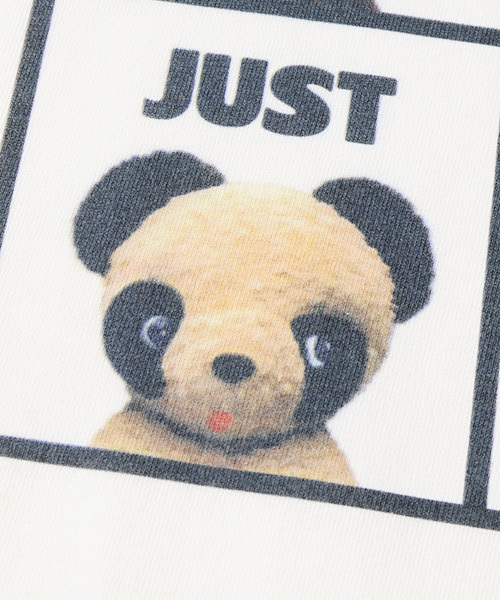 Candy Stripper(キャンディストリッパー)の「JUST FRIENDS TEE ワンピース(ワンピース・レディース・ホワイト/ブラック/ライトグリーン・2)」の9枚目の写真