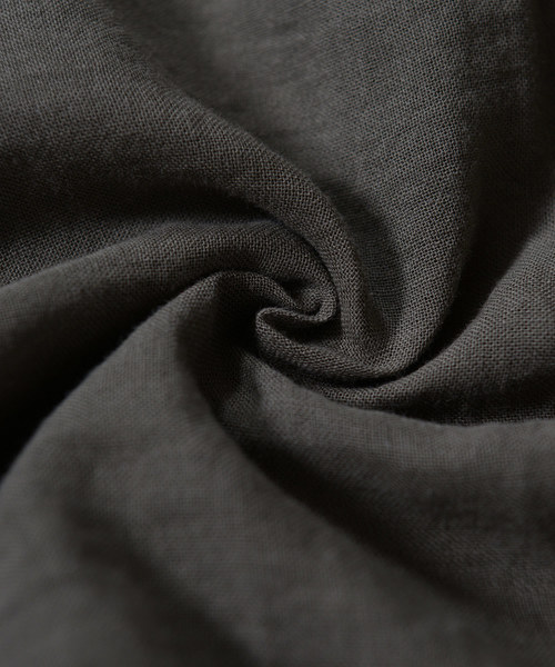 shopnikoniko（ショップニコニコ）の「ガーゼビッグシャツ（シャツ/ブラウス・レディース・オフホワイト/モカ/カーキ・フリー）」の12枚目の写真