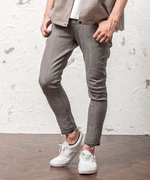 MinoriTY(マイノリティ)の「ストレッチスキニーデニムパンツ メンズ ボトムス ジーンズ(その他パンツ・メンズ・ブラック/グレー/サックスブルー/インディゴブルー・S/M/L/XL)」の3枚目の写真