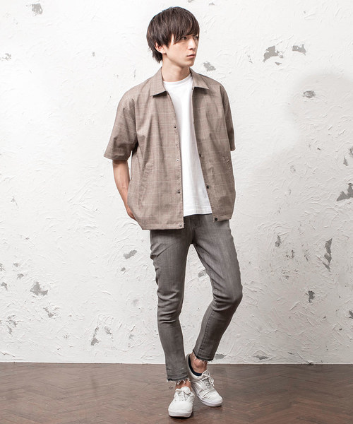MinoriTY(マイノリティ)の「ストレッチスキニーデニムパンツ メンズ ボトムス ジーンズ(その他パンツ・メンズ・ブラック/グレー/サックスブルー/インディゴブルー・S/M/L/XL)」の5枚目の写真
