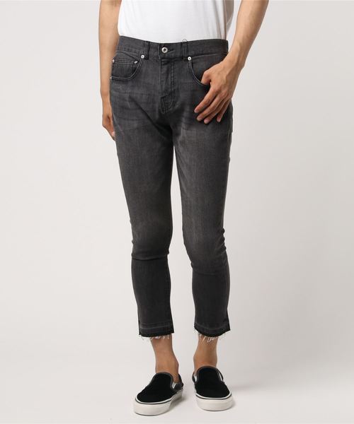 MinoriTY(マイノリティ)の「ストレッチスキニーデニムパンツ メンズ ボトムス ジーンズ(その他パンツ・メンズ・ブラック/グレー/サックスブルー/インディゴブルー・S/M/L/XL)」の2枚目の写真