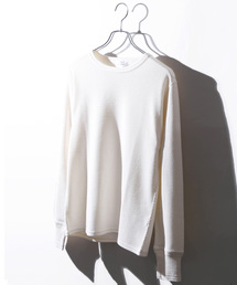 WEGO VINTAGE/ハニカムロングスリーブTシャツ