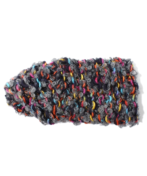 BEAMS BOY（ビームスボーイ）の「□BEAMS BOY / ブークレミックス ヘアバンド（ヘアバンド・レディース・オフホワイト/グレー・ONE SIZE）」の3枚目の写真