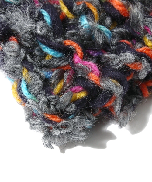 BEAMS BOY（ビームスボーイ）の「□BEAMS BOY / ブークレミックス ヘアバンド（ヘアバンド・レディース・オフホワイト/グレー・ONE SIZE）」の4枚目の写真