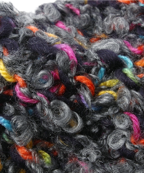 BEAMS BOY（ビームスボーイ）の「□BEAMS BOY / ブークレミックス ヘアバンド（ヘアバンド・レディース・オフホワイト/グレー・ONE SIZE）」の5枚目の写真