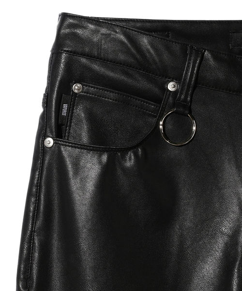 VAPORIZE（ヴェイパライズ）の「VAPORIZE / Fake Leather Jeans（その他パンツ・メンズ・ブラック/その他・SMALL/MEDIUM/LARGE/X-LARGE）」の5枚目の写真