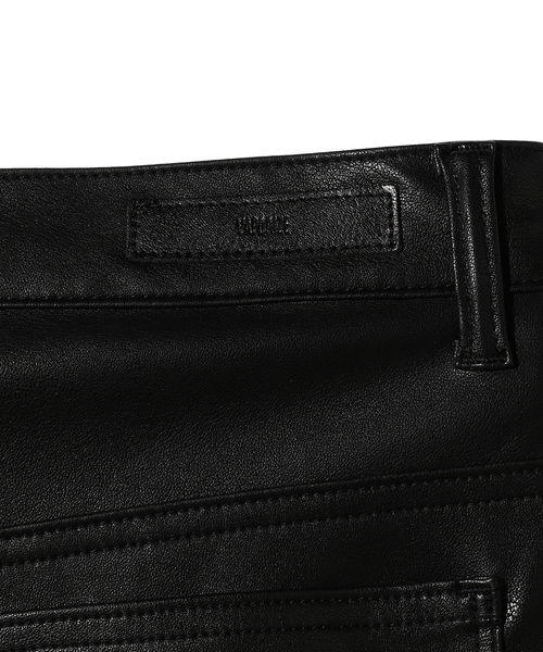 VAPORIZE（ヴェイパライズ）の「VAPORIZE / Fake Leather Jeans（その他パンツ・メンズ・ブラック/その他・SMALL/MEDIUM/LARGE/X-LARGE）」の6枚目の写真