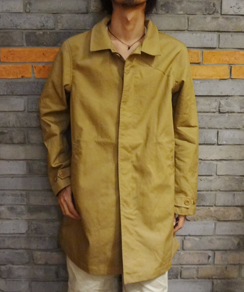 CIAOPANIC（チャオパニック）の「【Ciaopanic】Cボンディングステンカラーコート（ステンカラーコート・メンズ・ネイビー/ブルー/ベージュ・MEDIUM/LARGE）」の2枚目の写真