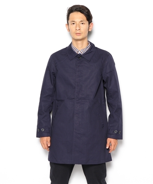 CIAOPANIC（チャオパニック）の「【Ciaopanic】Cボンディングステンカラーコート（ステンカラーコート・メンズ・ネイビー/ブルー/ベージュ・MEDIUM/LARGE）」の12枚目の写真