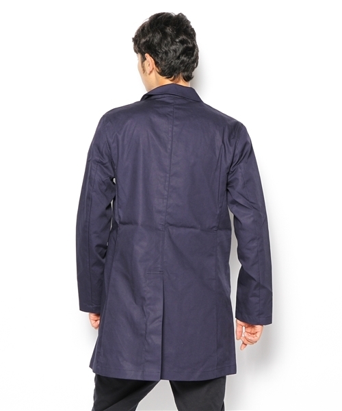 CIAOPANIC（チャオパニック）の「【Ciaopanic】Cボンディングステンカラーコート（ステンカラーコート・メンズ・ネイビー/ブルー/ベージュ・MEDIUM/LARGE）」の4枚目の写真