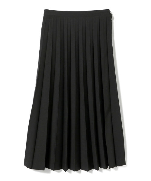 BEAMS BOY（ビームスボーイ）の「BEAMS BOY / ポリエステル トロ アコーディオン スカート（スカート・レディース・ブラック/ベージュ・ONE SIZE）」の8枚目の写真