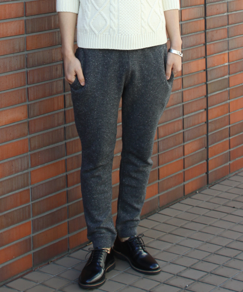 green label relaxing（グリーンレーベルリラクシング）の「JAZZ NEP URAKE リブパンツ（その他パンツ・メンズ・オリーブ/ダークグレー・SMALL/MEDIUM/LARGE）」の2枚目の写真