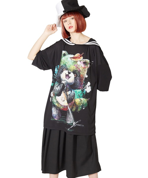ボーカルタヌキラインセーラーTシャツ -メガビッグ- ボーカルタヌキラインセーラーTシャツ -メガビッグ-
