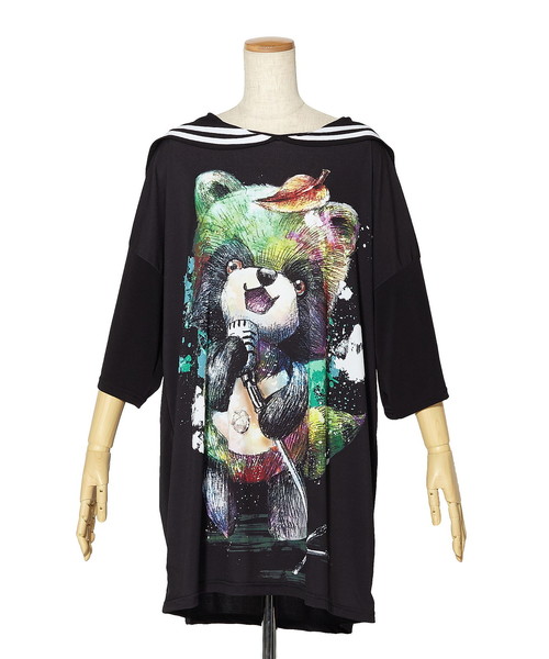 ボーカルタヌキラインセーラーTシャツ -メガビッグ- ボーカルタヌキラインセーラーTシャツ -メガビッグ-
