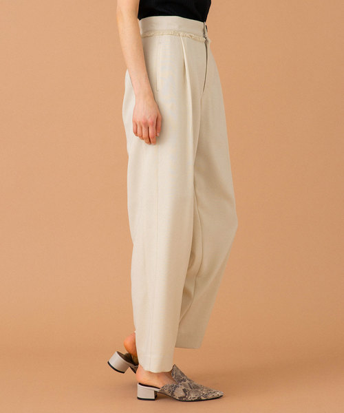 UNITED TOKYO（ユナイテッドトウキョウ）の「フレイズメッシュパンツ（その他パンツ・レディース・ベージュ/ブラック・1/2）」の8枚目の写真