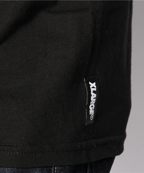 XLARGE（エクストララージ）の「S/S TEE CAMPER SCRIPT（Tシャツ/カットソー・メンズ・グリーン/ブラック・LARGE/X-LARGE/SMALL/MEDIUM）」の8枚目の写真