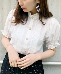 apres jour | イロイロボタンハイネックブラウス【ZOZOTOWN限定アイテム】(シャツ/ブラウス)