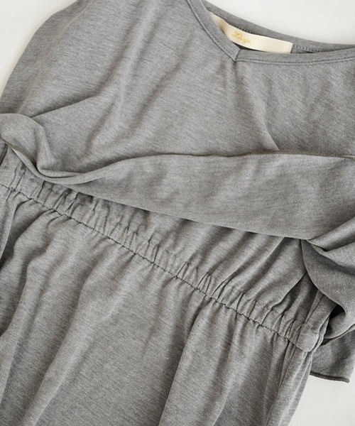 Khaju（カージュ）の「Khaju: マキシキャミワンピース□（ワンピース・レディース・ブラック/グレー/ブルー・ONE SIZE）」の6枚目の写真