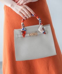 Edit Sheen | スカーフハンドルミディバッグ(ハンドバッグ)