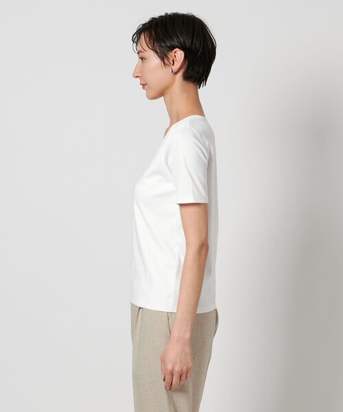 UNITED ARROWS - coco 中古 ユナイテッドアローズ UNITED ARROWS レディース 長袖シャツ S 白 ホワイト ハーフジップ 中古 レディース ユナイテッドアローズ UNITED ARROWS 長袖