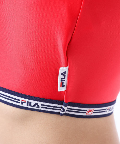 FILA(フィラ)の「【FILA/フィラ】 ロゴジャガードテープブラトップ / タンクトップ フィットネス ヨガ ジム 速乾(タンクトップ・レディース・ブラック/ネイビー/レッド・MEDIUM/LARGE/SMALL)」の13枚目の写真