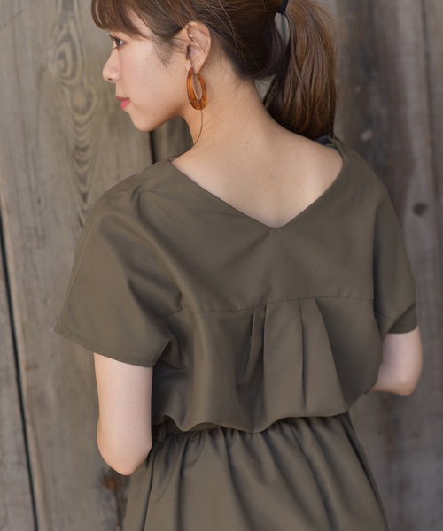 rps（アールピーエス）の「ベルト付きマキシワンピース（ワンピース・レディース・ブラック/ベージュ/モカ/グレイッシュベージュ・M）」の10枚目の写真