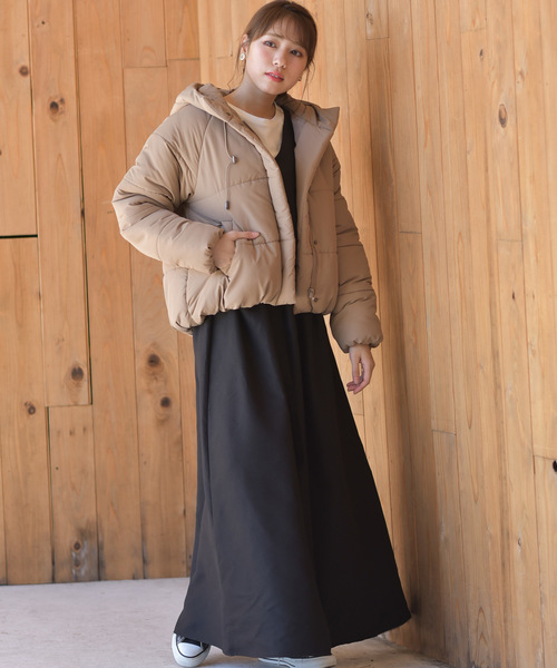 rps（アールピーエス）の「ベルト付きマキシワンピース（ワンピース・レディース・ブラック/ベージュ/モカ/グレイッシュベージュ・M）」の15枚目の写真