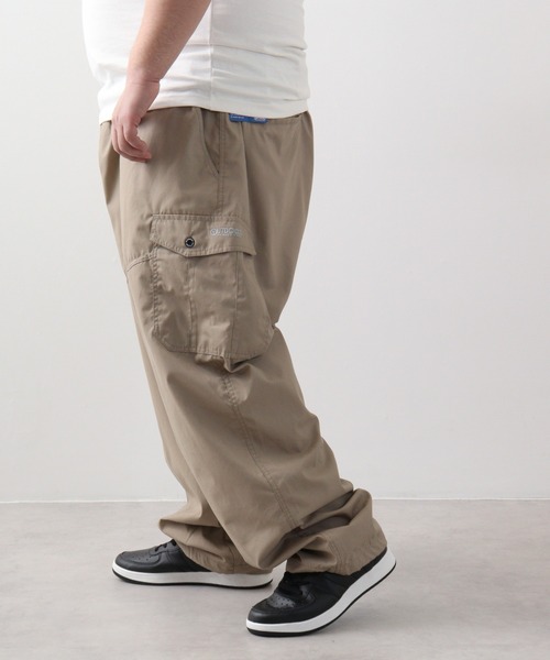 OUTDOOR PRODUCTS APPAREL(アウトドアプロダクツアパレル)の「OUTDOOR キングサイズ TCウェザー裏メッシュクライミングカーゴパンツ 大きいサイズ(カーゴパンツ・メンズ・ブラック/ライトカーキ/ブラウン/ベージュ・3L/4L/5L/2L)」の13枚目の写真