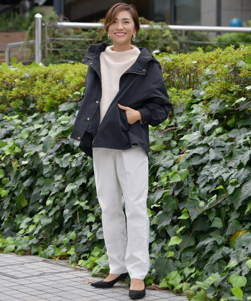 Ambre Neige（アンブルネージュ）の「取り外しライナー付きマウンテンパーカー/マウンパ【WEB/EC限定商品】（マウンテンパーカー・レディース・ブラック/ネイビー/カーキ・FREE）」の20枚目の写真