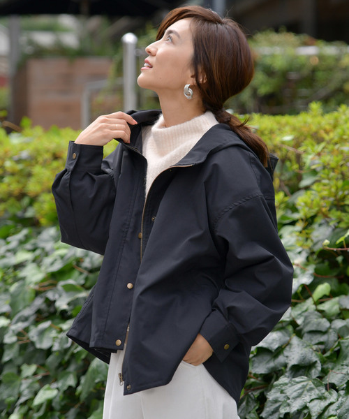 Ambre Neige（アンブルネージュ）の「取り外しライナー付きマウンテンパーカー/マウンパ【WEB/EC限定商品】（マウンテンパーカー・レディース・ブラック/ネイビー/カーキ・FREE）」の19枚目の写真