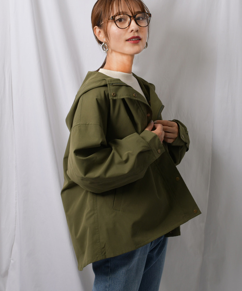 Ambre Neige（アンブルネージュ）の「取り外しライナー付きマウンテンパーカー/マウンパ【WEB/EC限定商品】（マウンテンパーカー・レディース・ブラック/ネイビー/カーキ・FREE）」の13枚目の写真