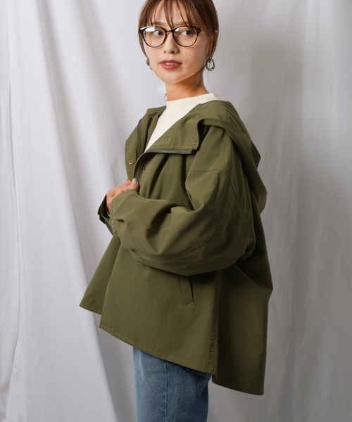 Ambre Neige（アンブルネージュ）の「取り外しライナー付きマウンテンパーカー/マウンパ【WEB/EC限定商品】（マウンテンパーカー・レディース・ブラック/ネイビー/カーキ・FREE）」の14枚目の写真