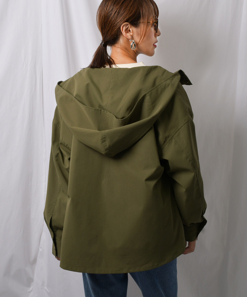 Ambre Neige（アンブルネージュ）の「取り外しライナー付きマウンテンパーカー/マウンパ【WEB/EC限定商品】（マウンテンパーカー・レディース・ブラック/ネイビー/カーキ・FREE）」の15枚目の写真