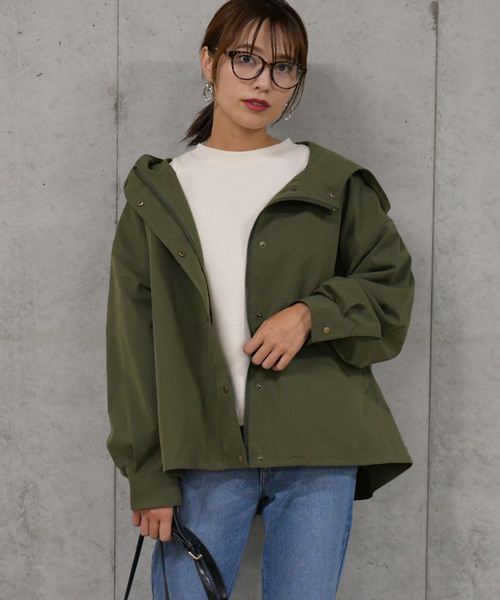 Ambre Neige（アンブルネージュ）の「取り外しライナー付きマウンテンパーカー/マウンパ【WEB/EC限定商品】（マウンテンパーカー・レディース・ブラック/ネイビー/カーキ・FREE）」の16枚目の写真