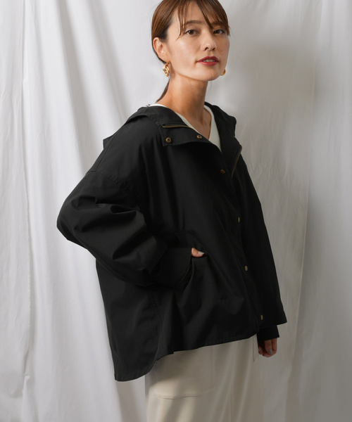 Ambre Neige（アンブルネージュ）の「取り外しライナー付きマウンテンパーカー/マウンパ【WEB/EC限定商品】（マウンテンパーカー・レディース・ブラック/ネイビー/カーキ・FREE）」の5枚目の写真