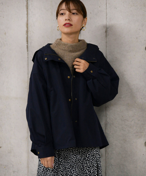 Ambre Neige（アンブルネージュ）の「取り外しライナー付きマウンテンパーカー/マウンパ【WEB/EC限定商品】（マウンテンパーカー・レディース・ブラック/ネイビー/カーキ・FREE）」の21枚目の写真