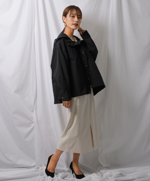 Ambre Neige（アンブルネージュ）の「取り外しライナー付きマウンテンパーカー/マウンパ【WEB/EC限定商品】（マウンテンパーカー・レディース・ブラック/ネイビー/カーキ・FREE）」の8枚目の写真