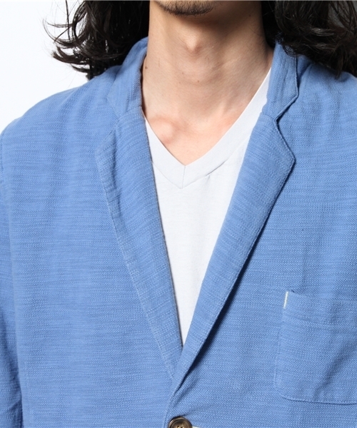 OUTLET(アウトレット)の「【CIAOPANIC TYPY】鹿ノ子テーラージャケット(テーラードジャケット・メンズ・ブルー・LARGE)」の6枚目の写真