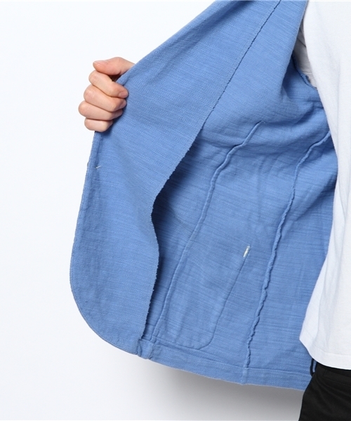 OUTLET(アウトレット)の「【CIAOPANIC TYPY】鹿ノ子テーラージャケット(テーラードジャケット・メンズ・ブルー・LARGE)」の10枚目の写真