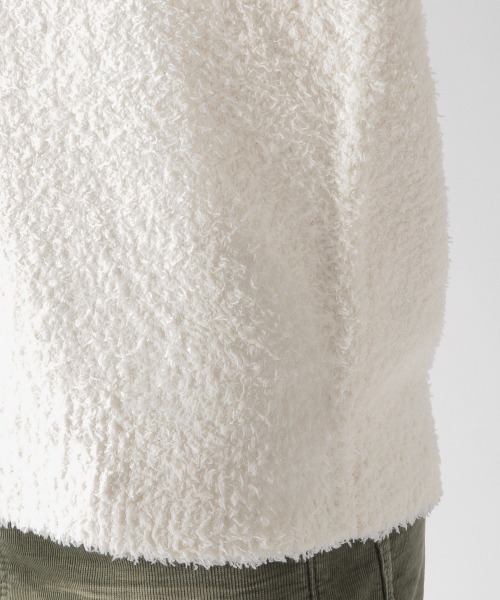 BAYFLOW(ベイフロー)の「キョウネンシャギープルオーバー(ニット/セーター・メンズ・ベージュ/オフホワイト/ネイビー・MEDIUM/LARGE/SMALL)」の21枚目の写真